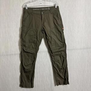 Dovetail Workwear Women's Size 8/32 Anna Ultra Light Trail Green Ripstop Pants